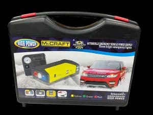 Combo iniciador de batería + mini compresor de aire